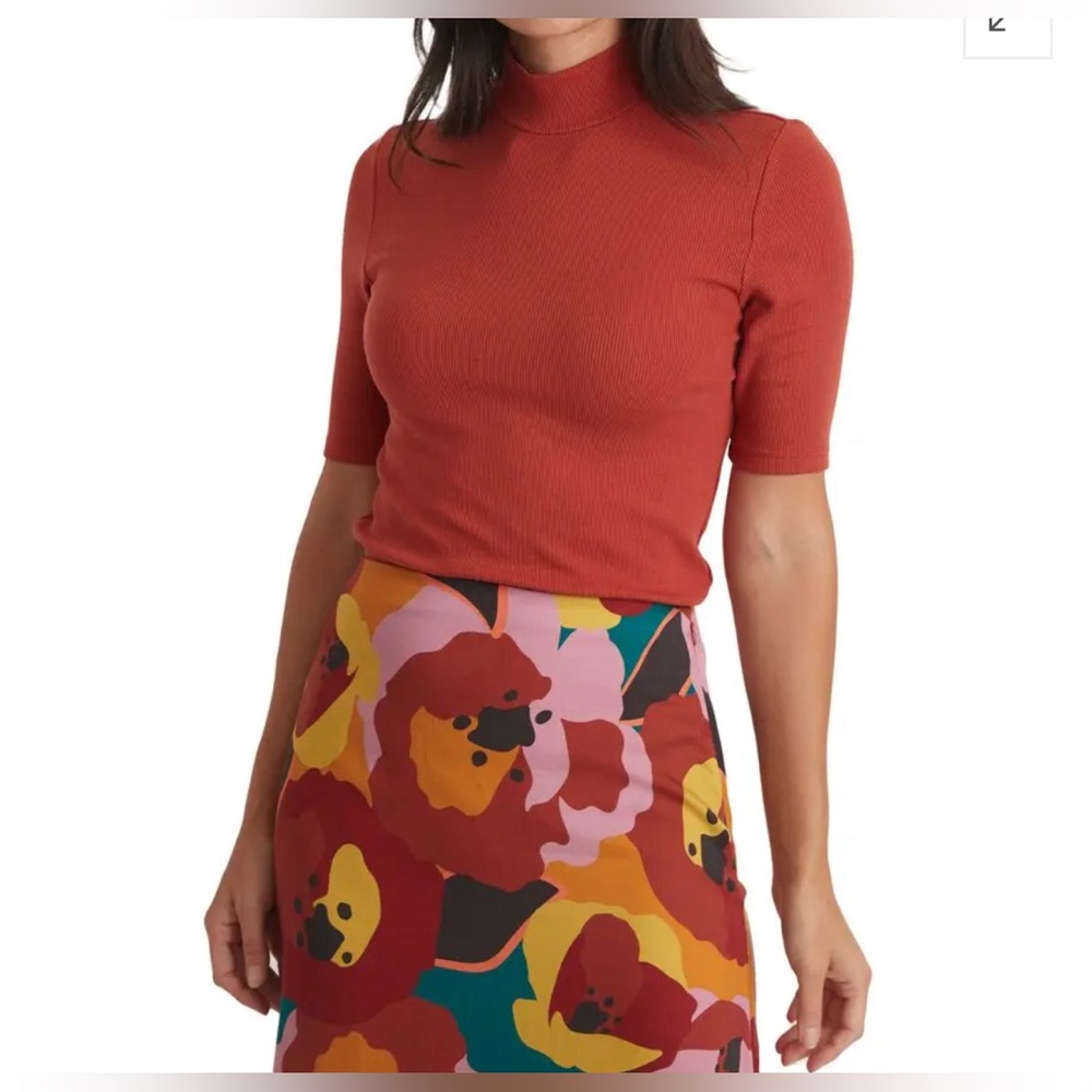 Marine Layer Lexi Mock Neck Top R146-6